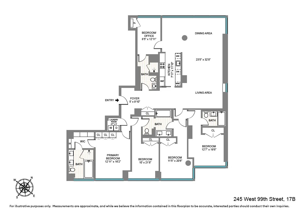 245 W 99TH Street 17B