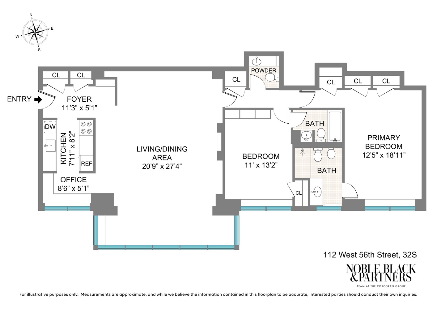 112 W 56TH Street 32S