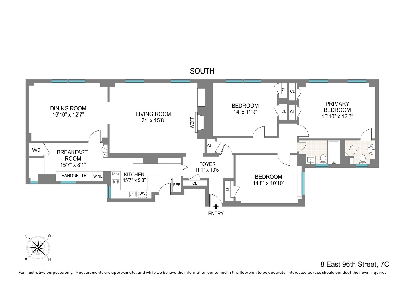 8 E 96TH Street 7C