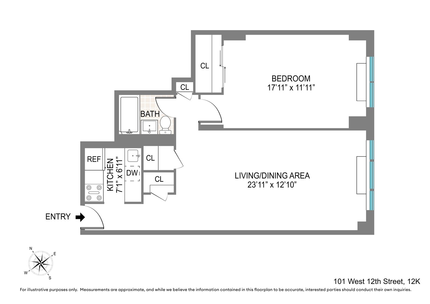 101 W 12TH Street 12K