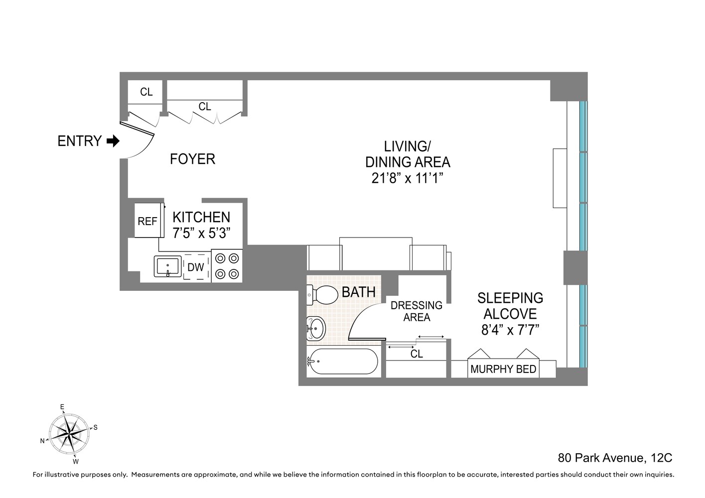 80 PARK Avenue 12C