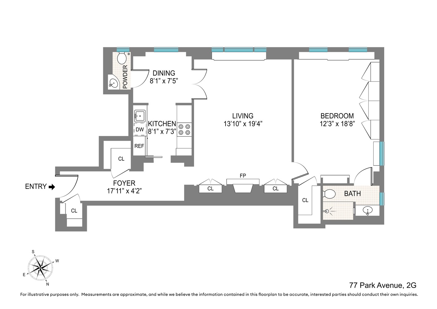 77 PARK Avenue 2G
