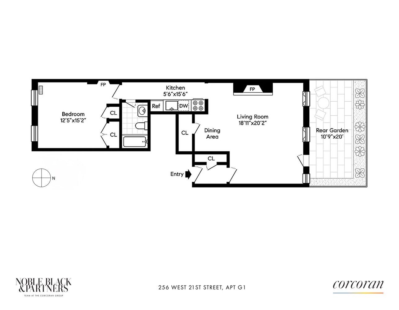 256 W 21ST Street G1