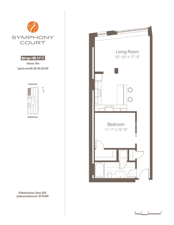43 Westland Ave # 509