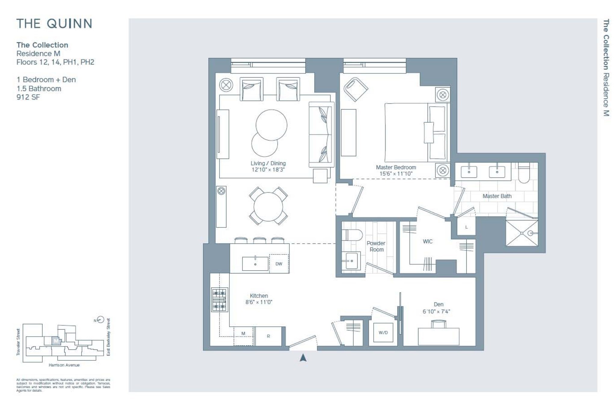 380 Harrison Ave Unit: Penthouse2M