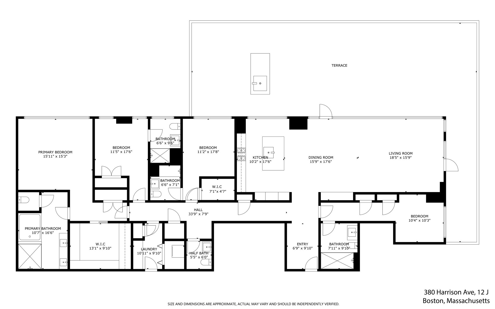 380 Harrison Ave # J Unit: 12-J