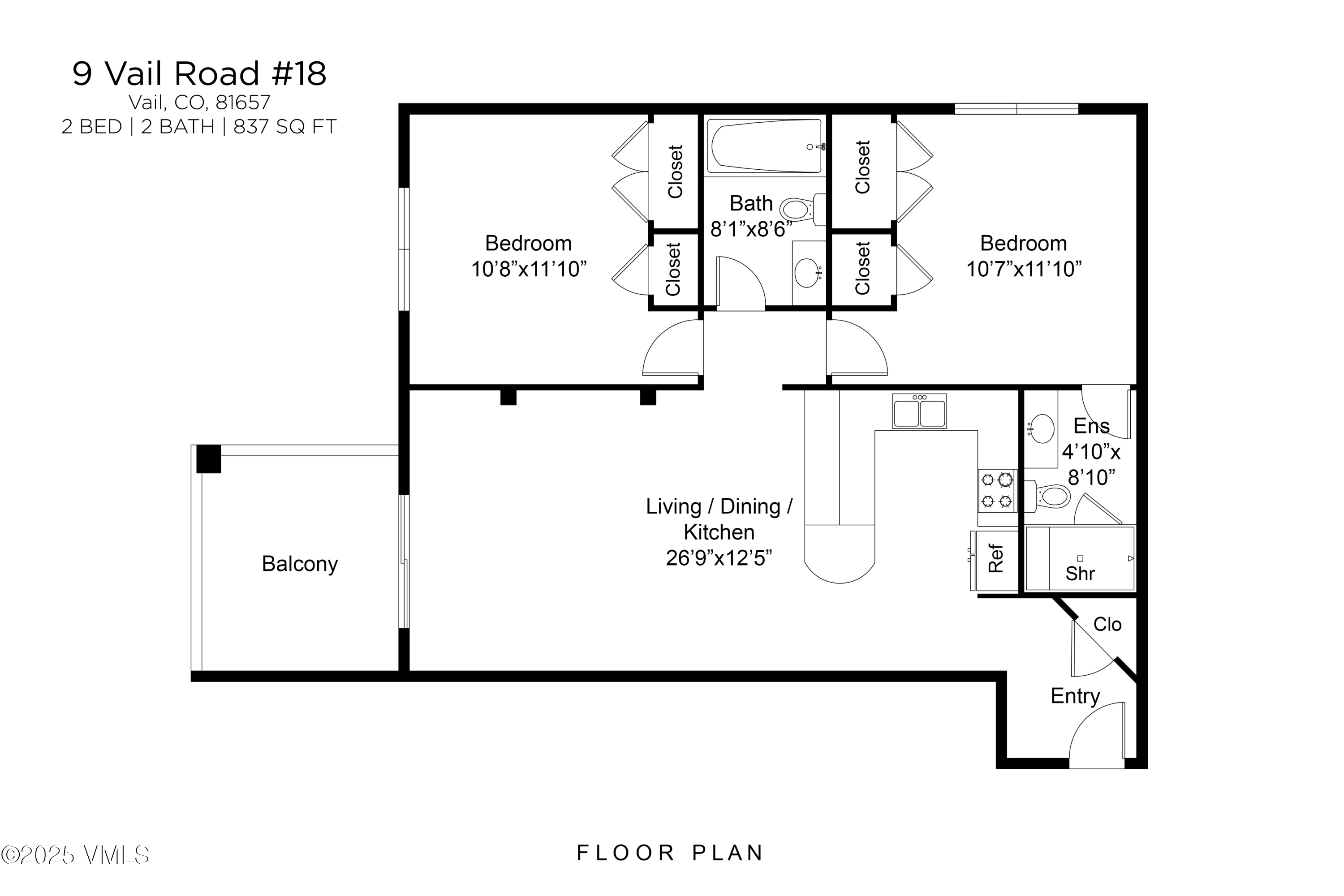 9 Vail Unit: 1J