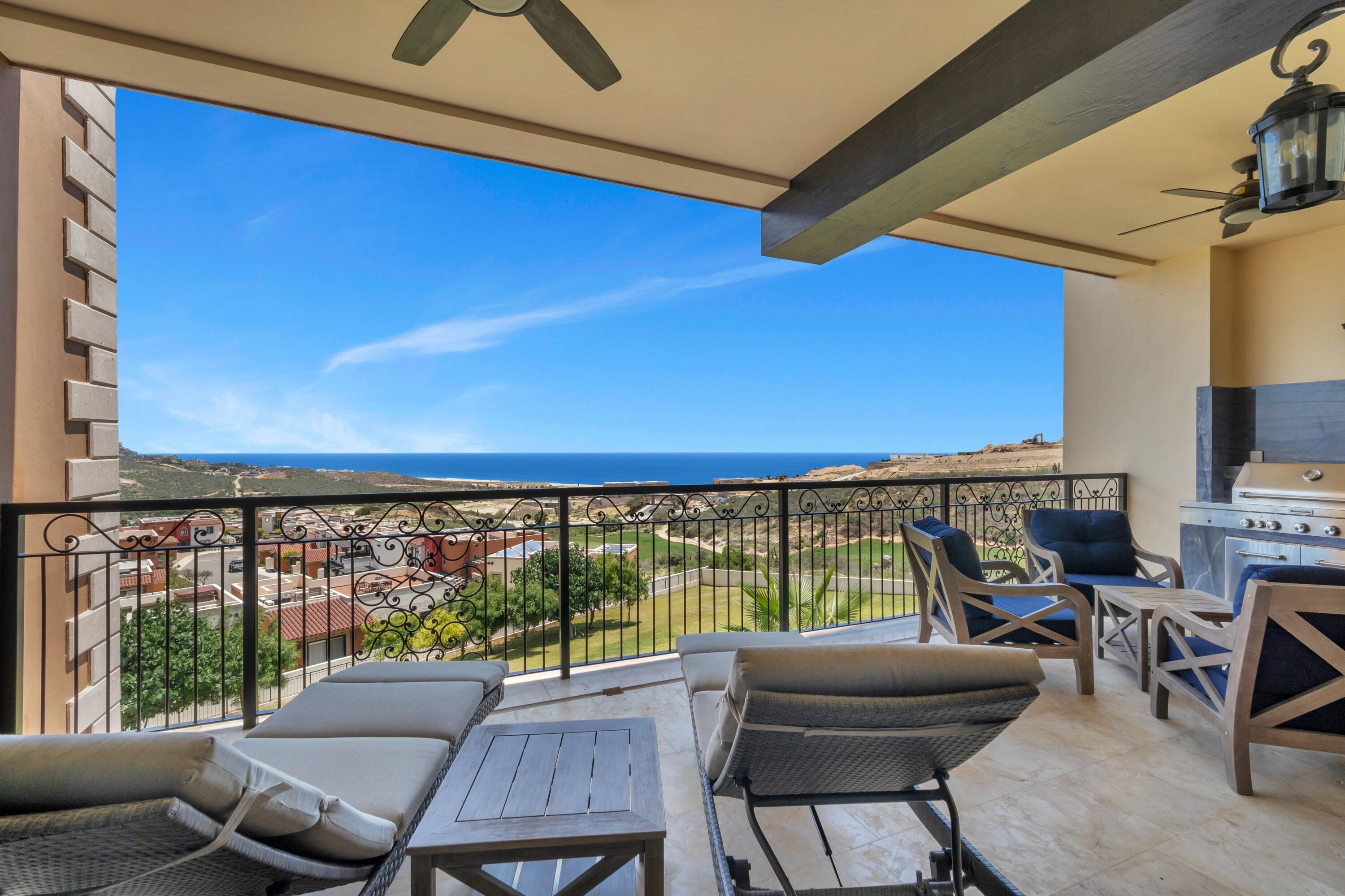 View 2 bed, 2 bath, 3rd floor, Copala at Quivira Ocean/Golf