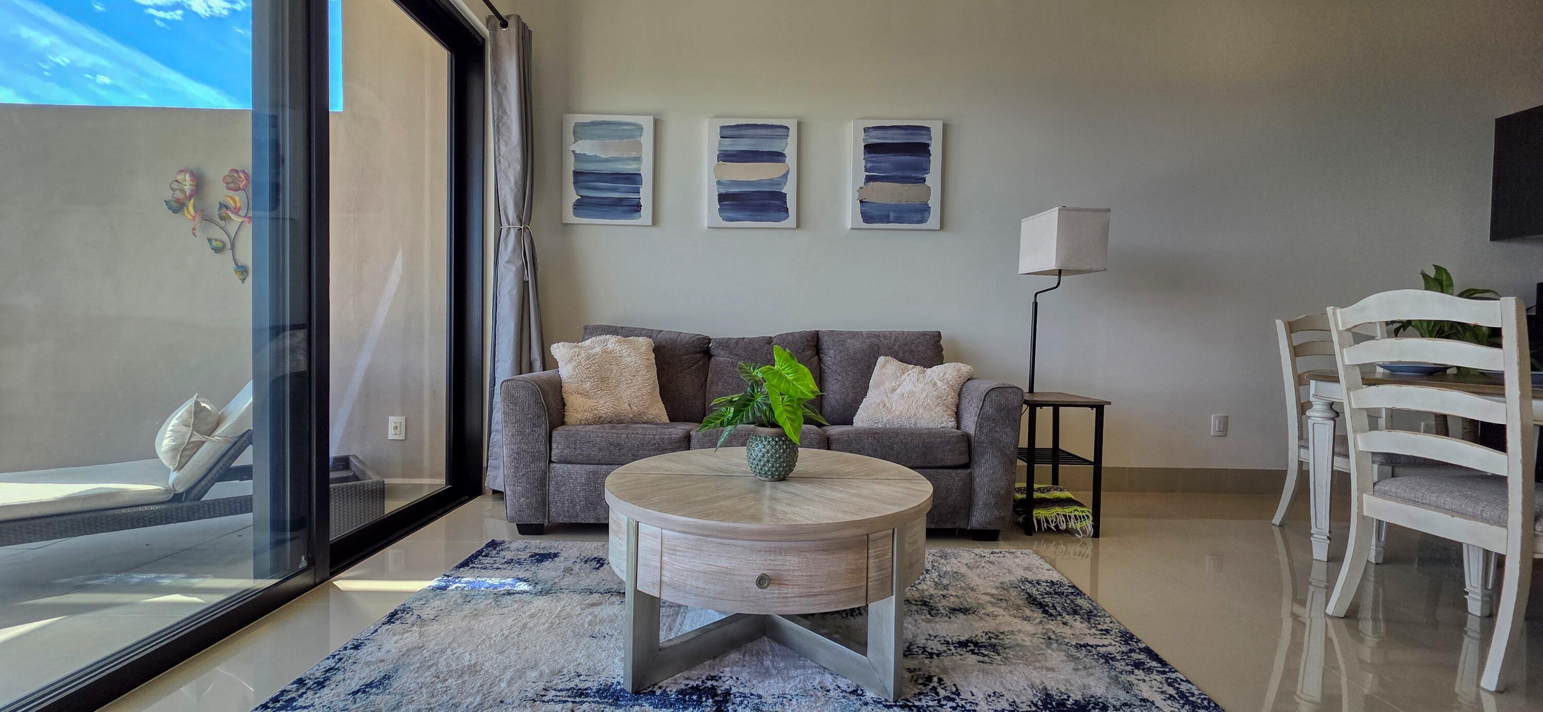 2 bed, 2.5 bath, second floor, Tramonti