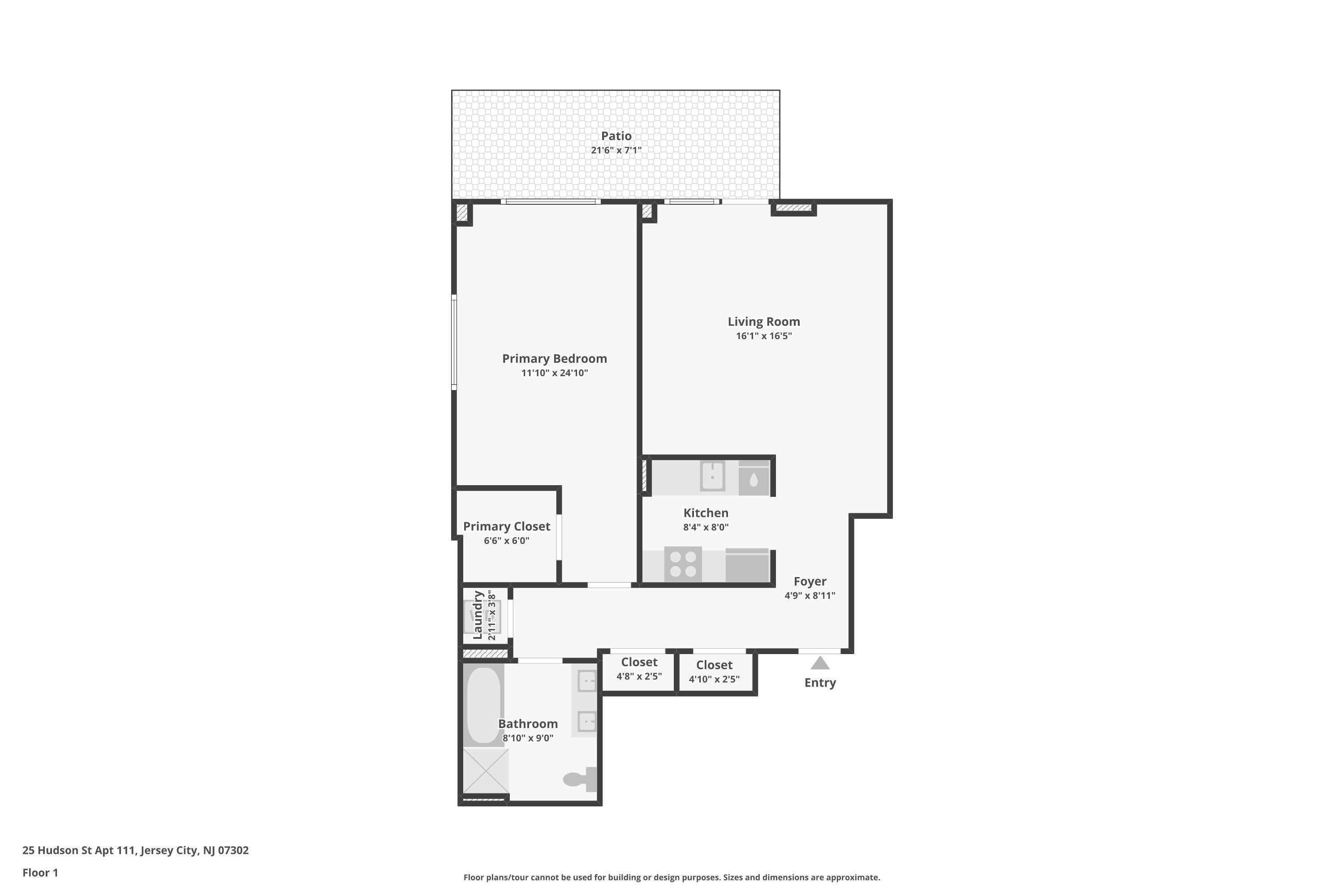25 HUDSON ST Unit: 111