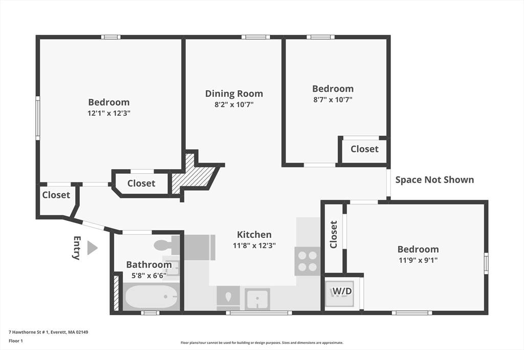 7 Hawthorne St # 1