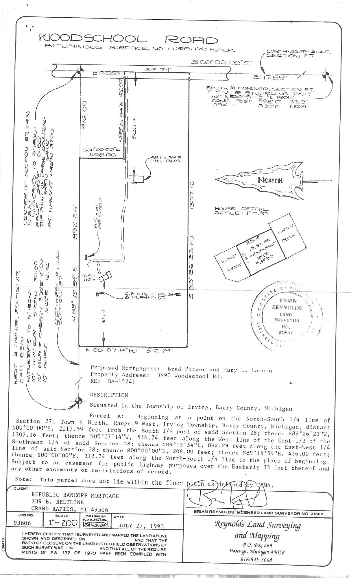 3490 Wood School Rd. Road