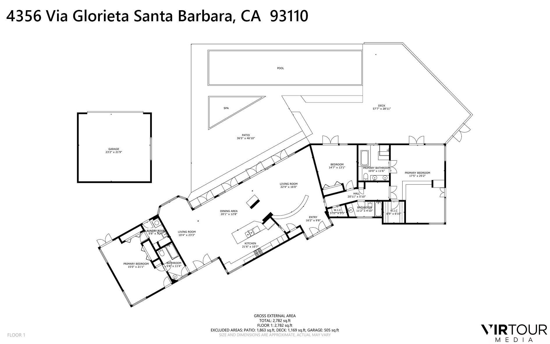 4356 Via Glorieta, SANTA BARBARA