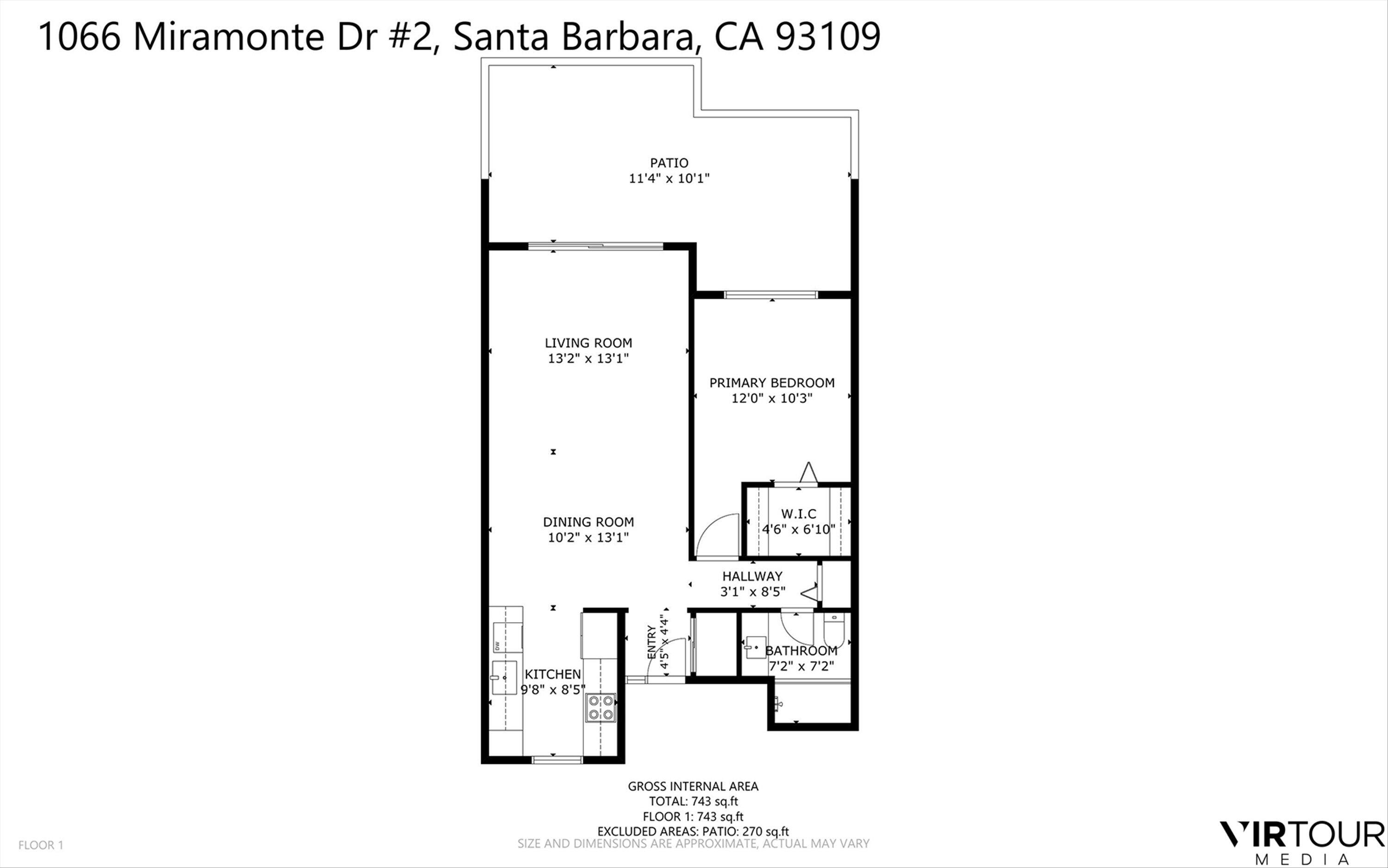 1066 Miramonte Drive Apt 2