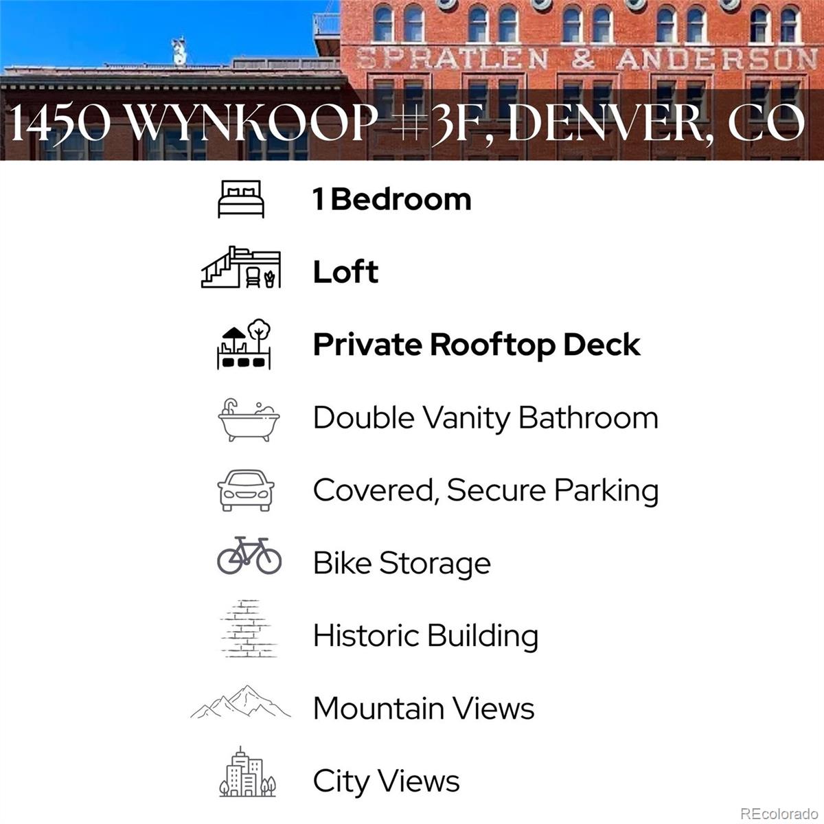 1450 Wynkoop Street Unit: 3F