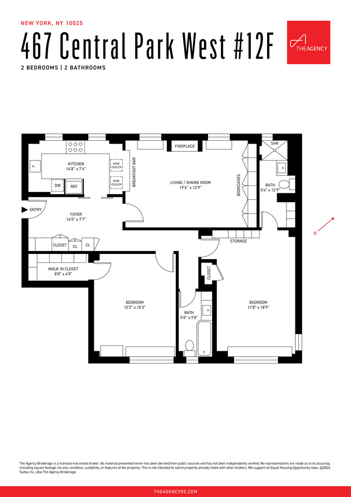 467 CENTRAL Park W 12F