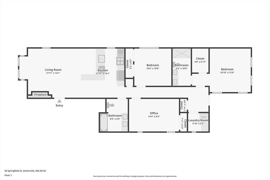 36 Springfield St # 1