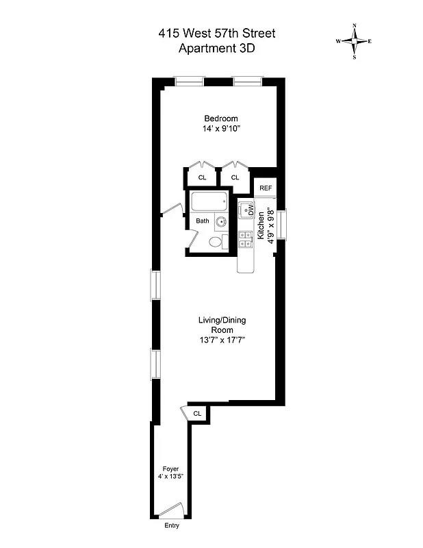 415 W 57TH Street 3D