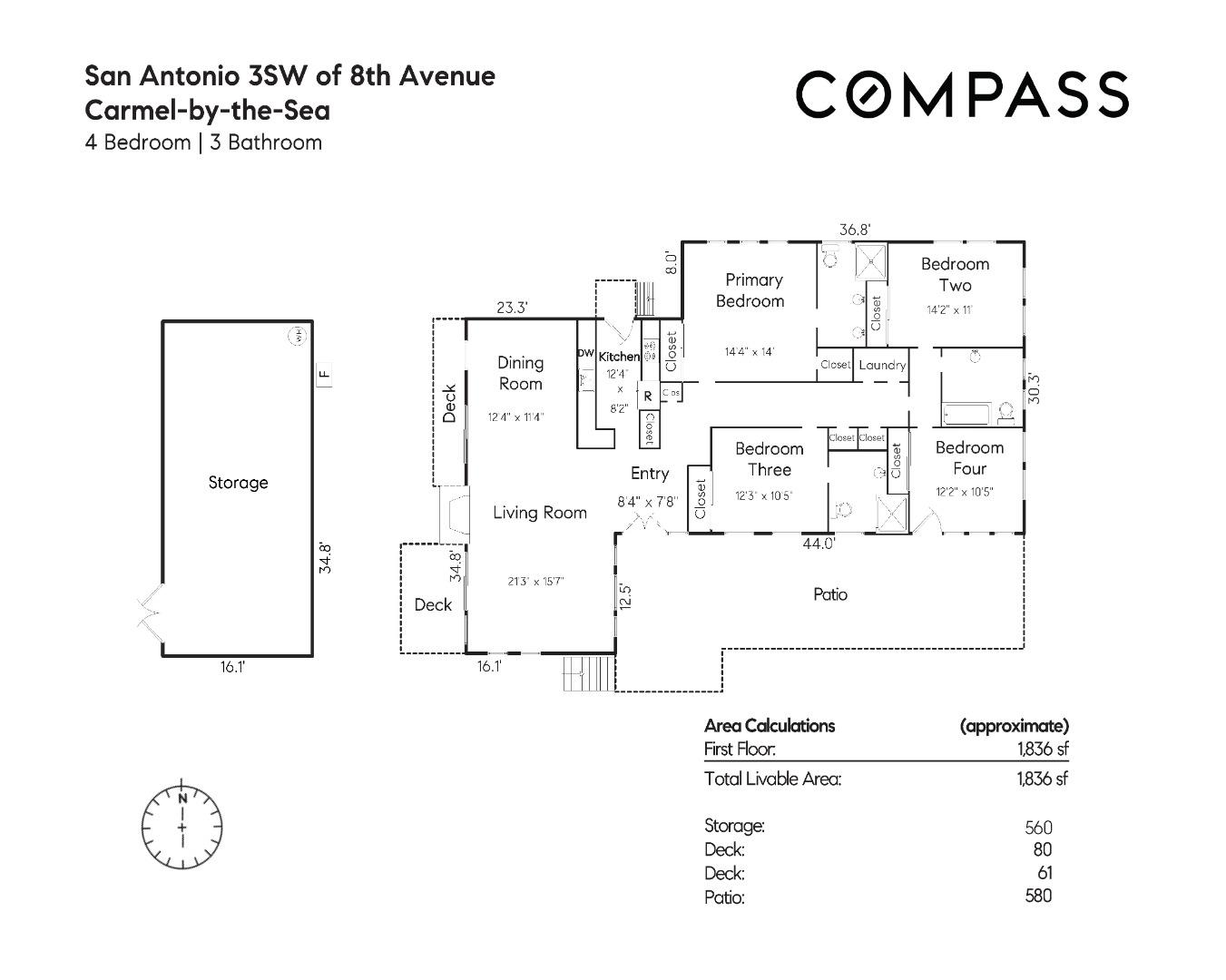 0 San Antonio 3 SW of 8th AVE