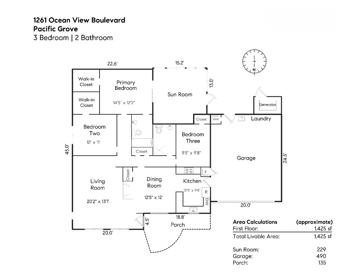 1261 Ocean View BLVD