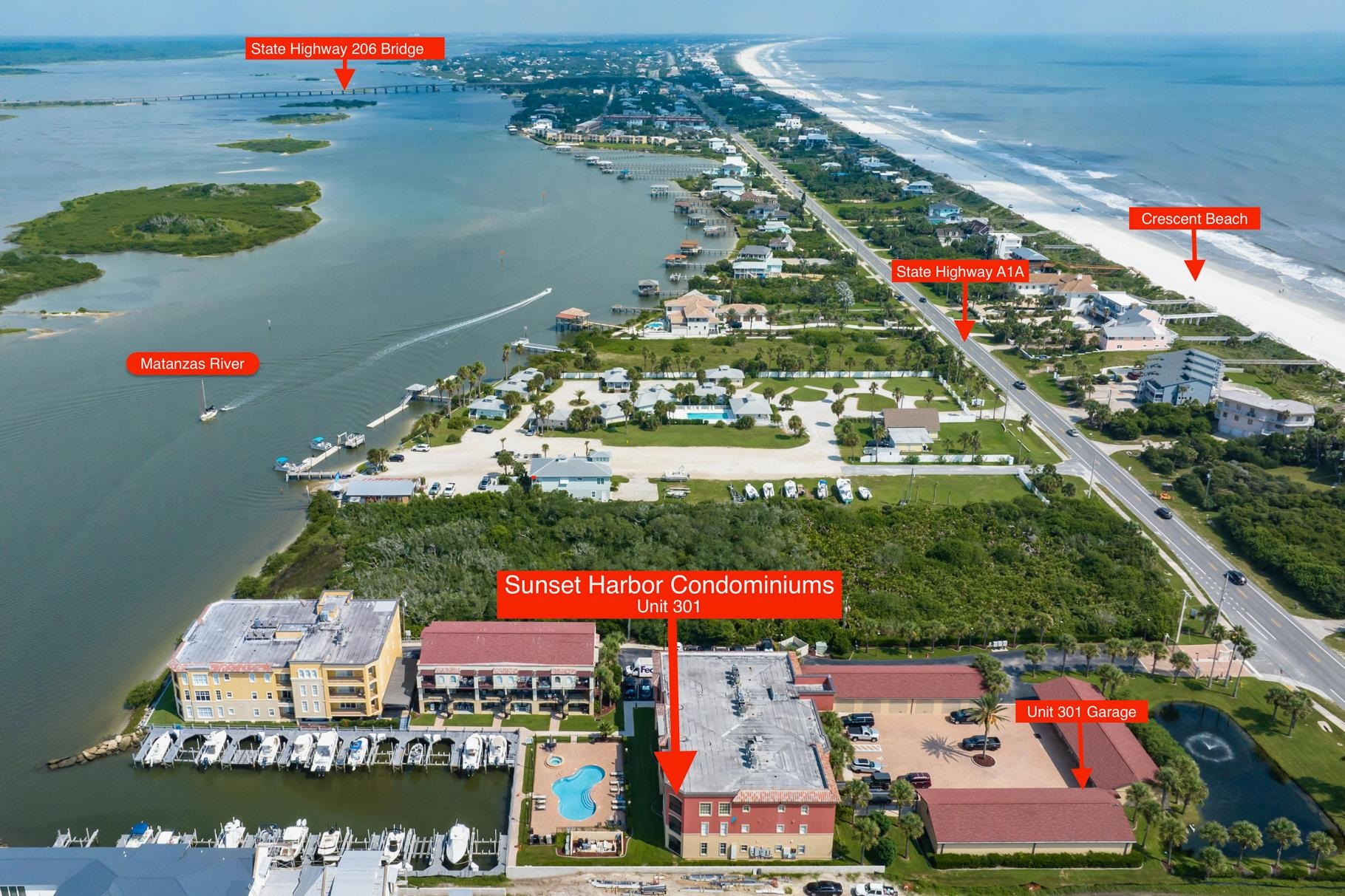115 Sunset Harbor Way Unit C-301 (Boat Slip/Garage) Unit: C-301