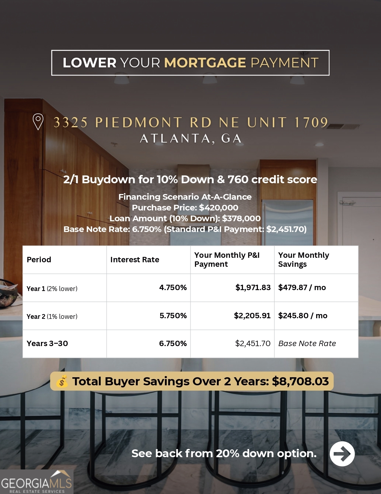 3325 Piedmont Road NE # 1709