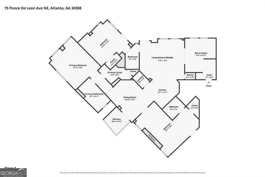 75 Ponce de Leon Avenue NE # 1107