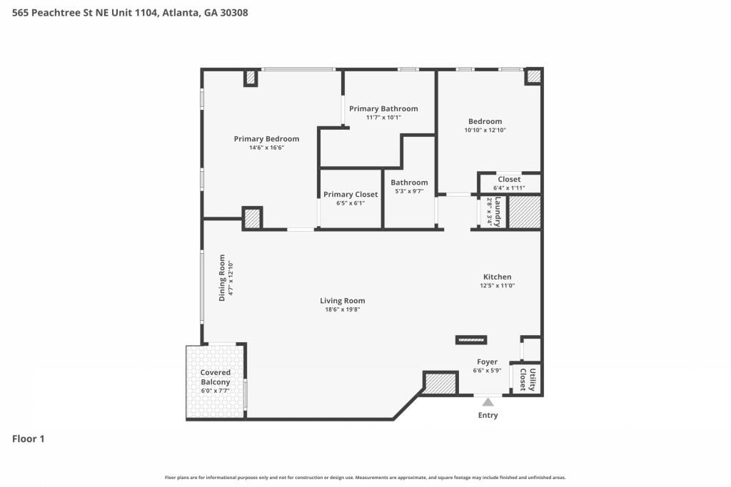 565 Peachtree Street NE Unit 1610