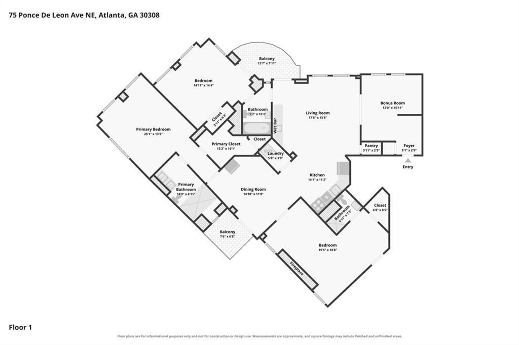 75 Ponce de Leon Avenue NE Unit 1107