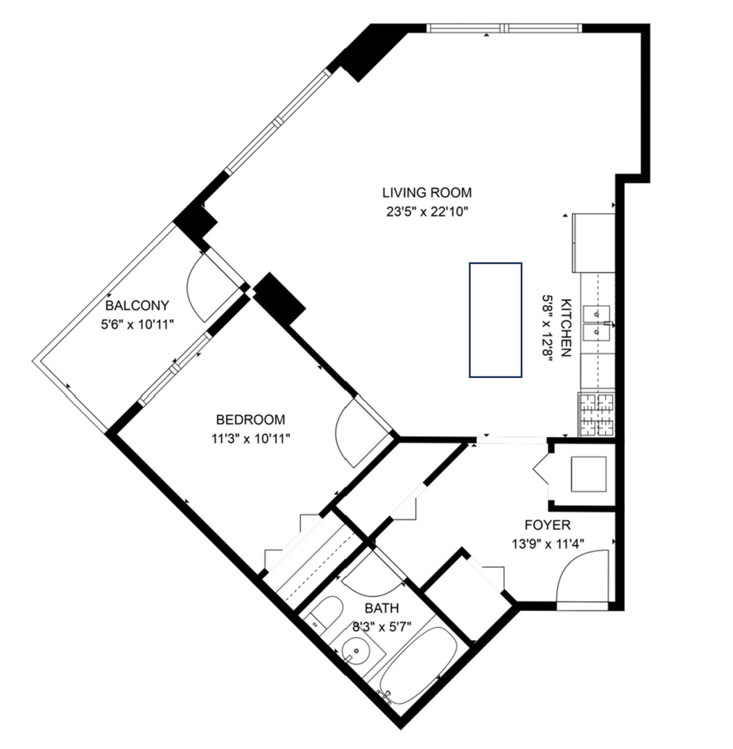 437 W Division Street Unit: 304