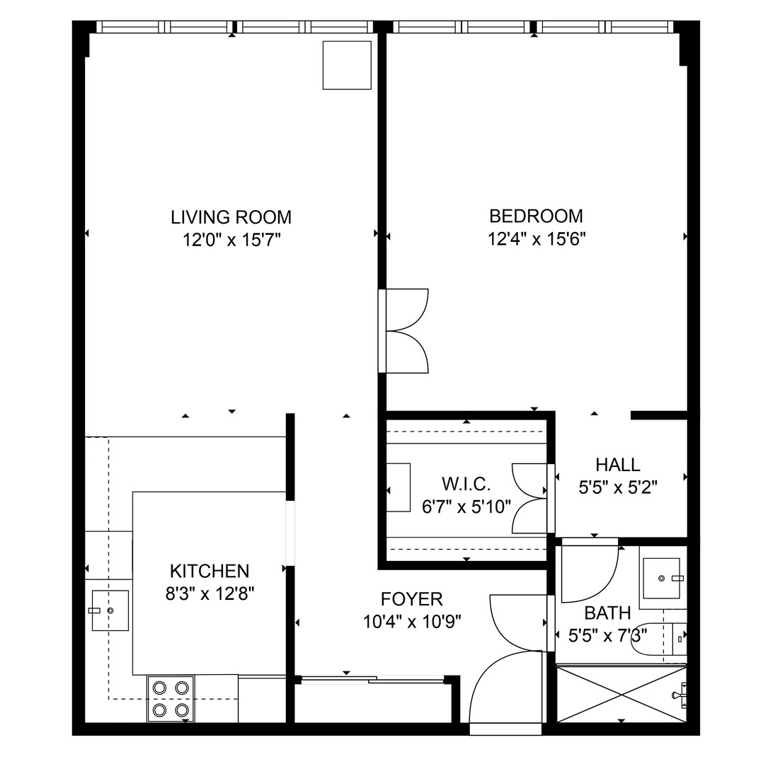 2754 N Hampden Court Unit: 1101