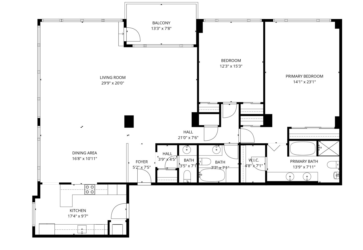 1000 N LAKE SHORE Plaza Unit: 30C