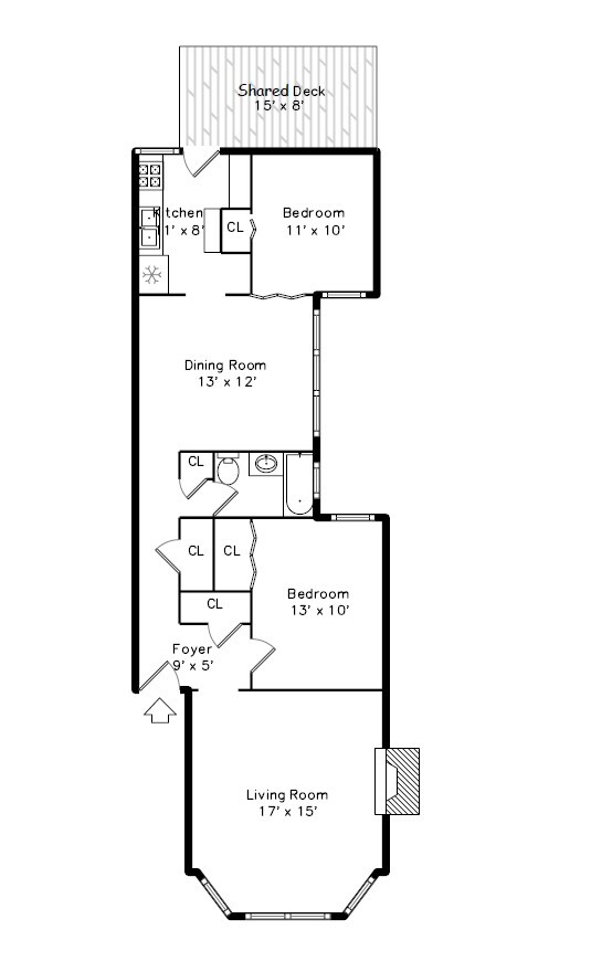5011 N Wolcott Avenue Unit: 3S