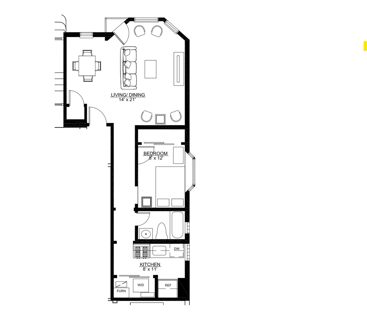 846 W Sheridan Road Unit: 1F