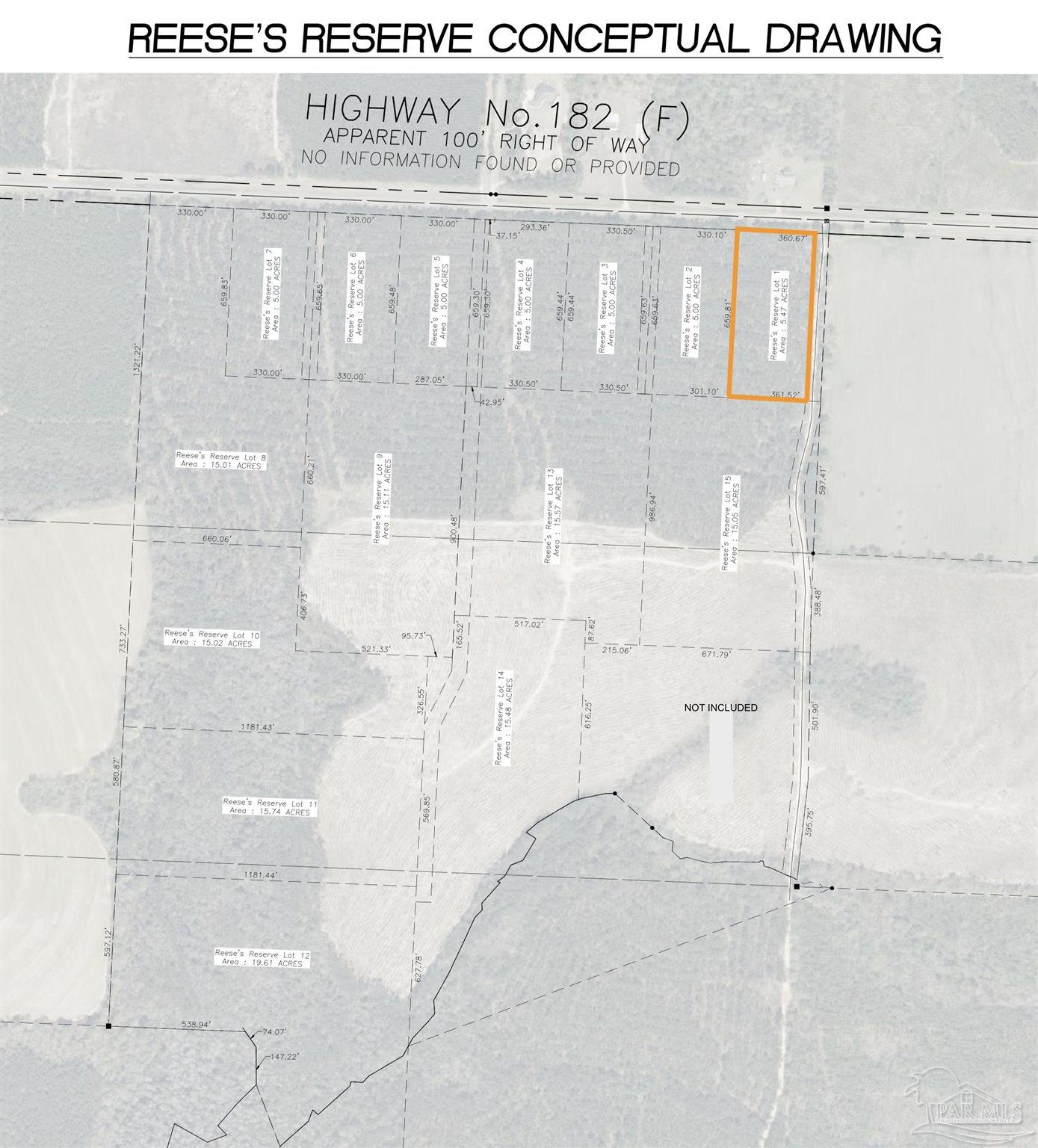Lot 1-RS Hwy 182