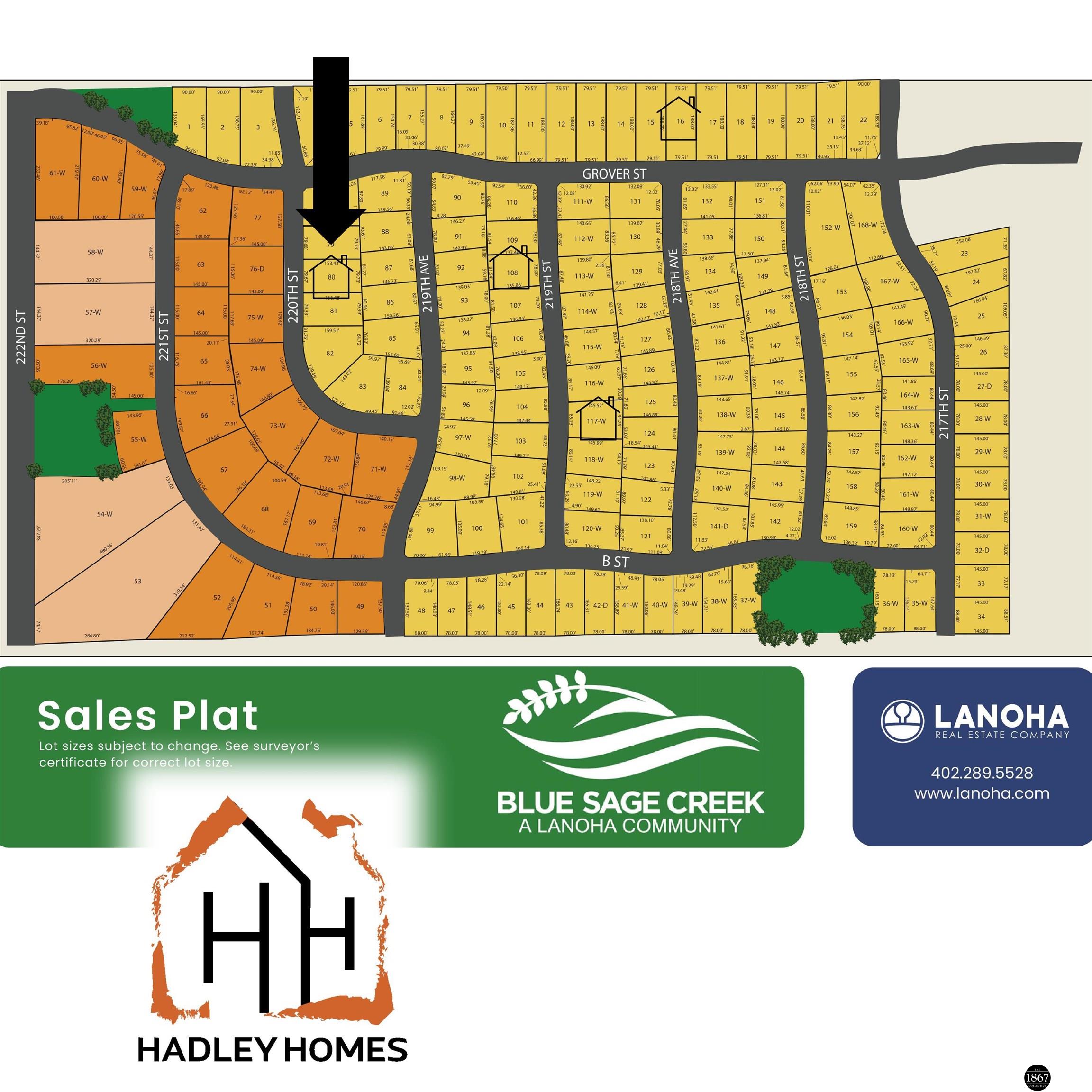 Lot 80 Blue Sage Creek 3 Street