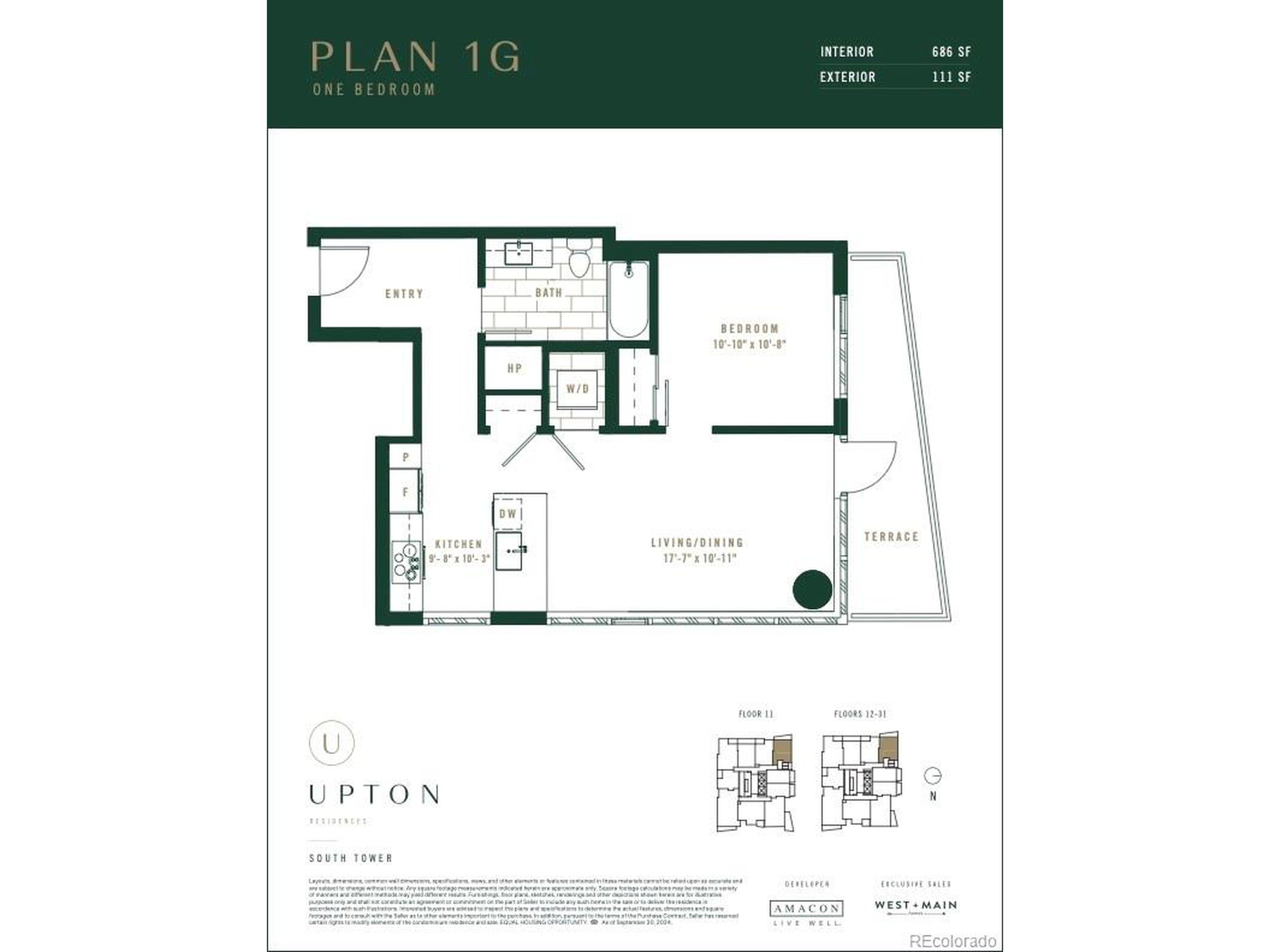 525 18th St 1109 Denver Unit: 1109