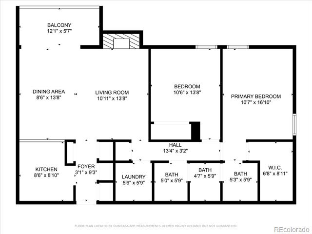 4896 S Dudley Street Unit: 8