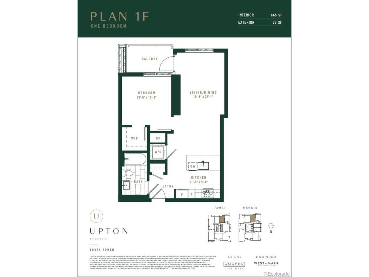 525 18th St 1208 Denver Unit: 1208
