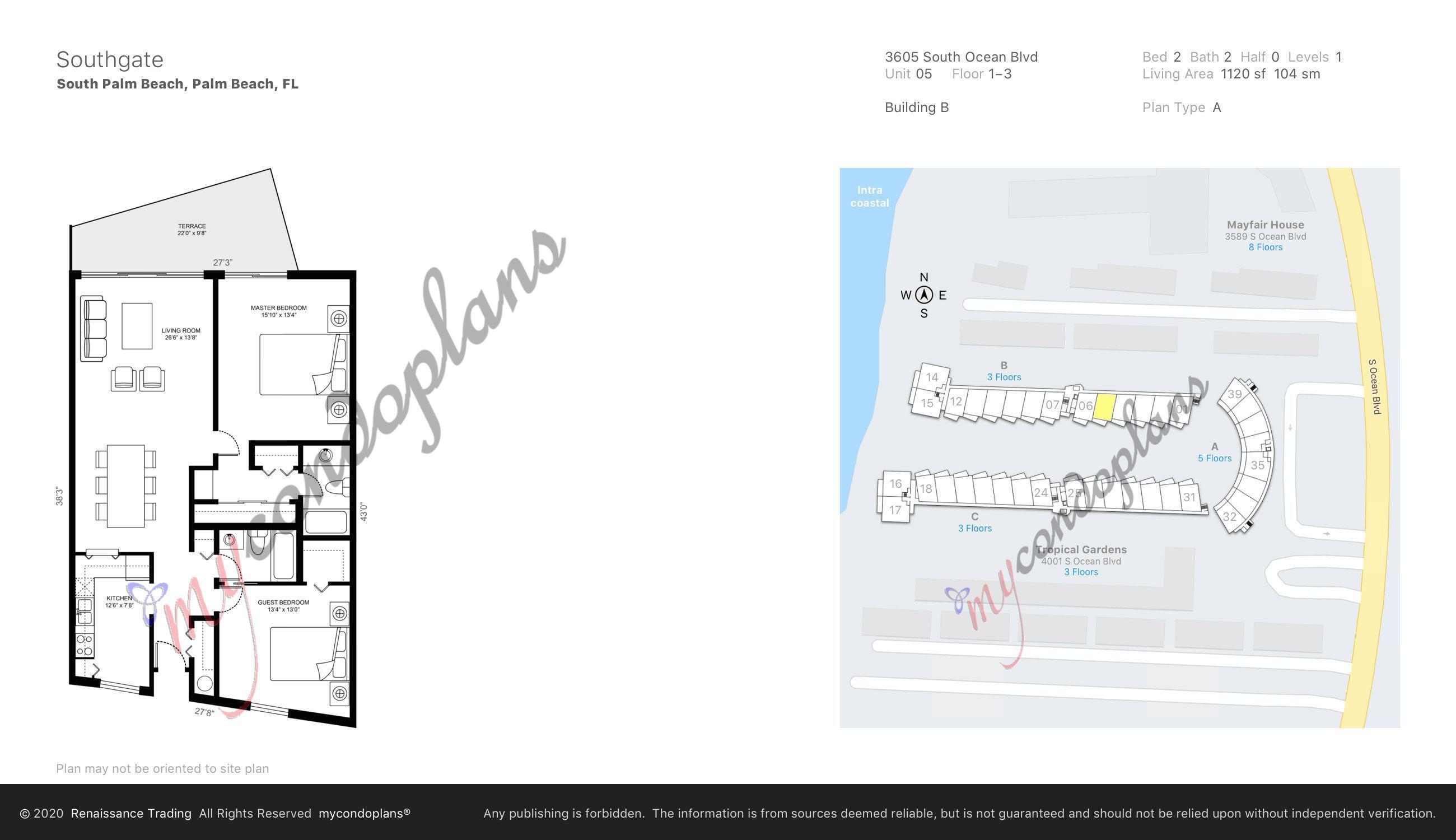 3605 S Ocean Boulevard 105