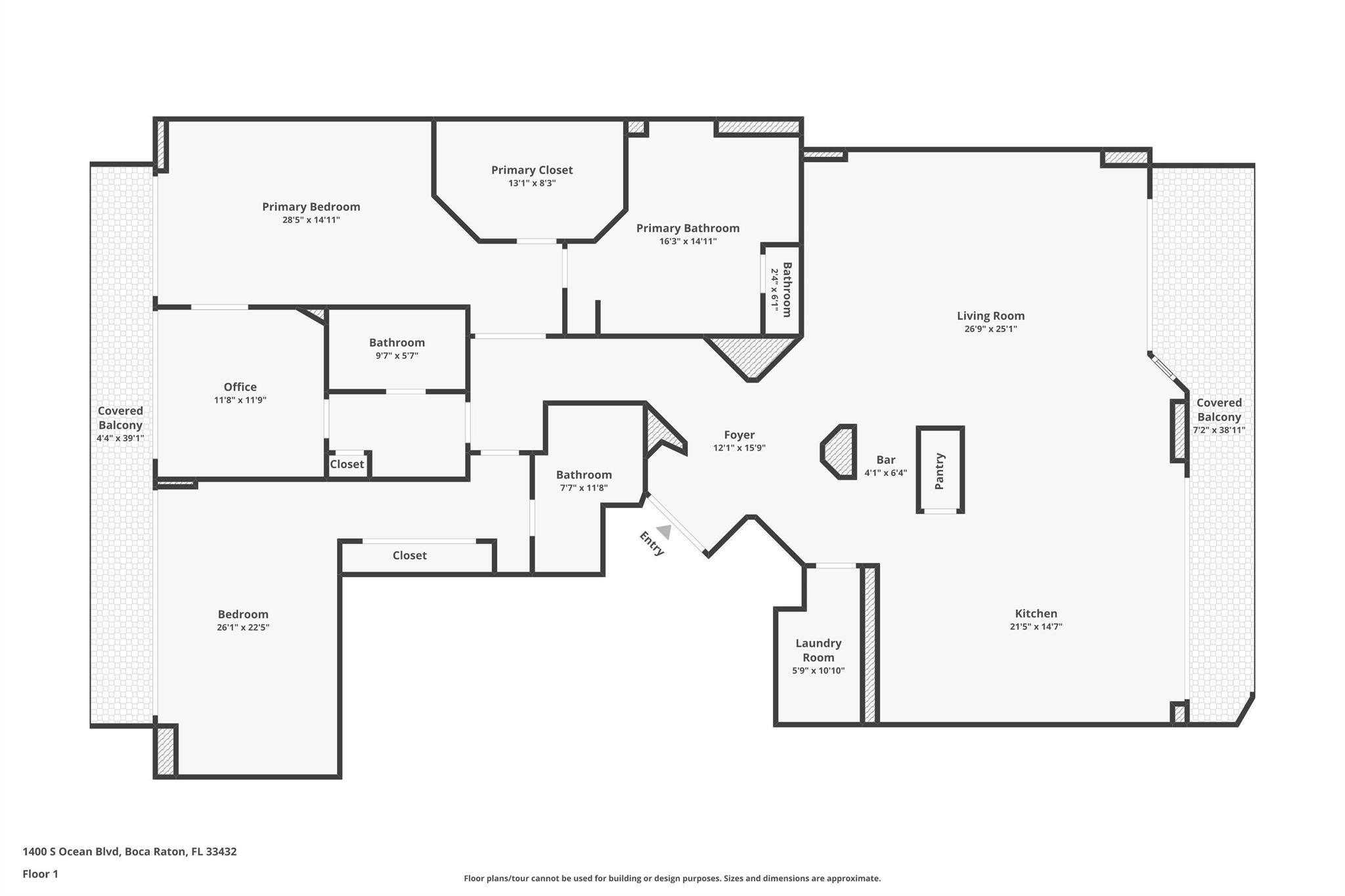 1400 S Ocean Boulevard 605