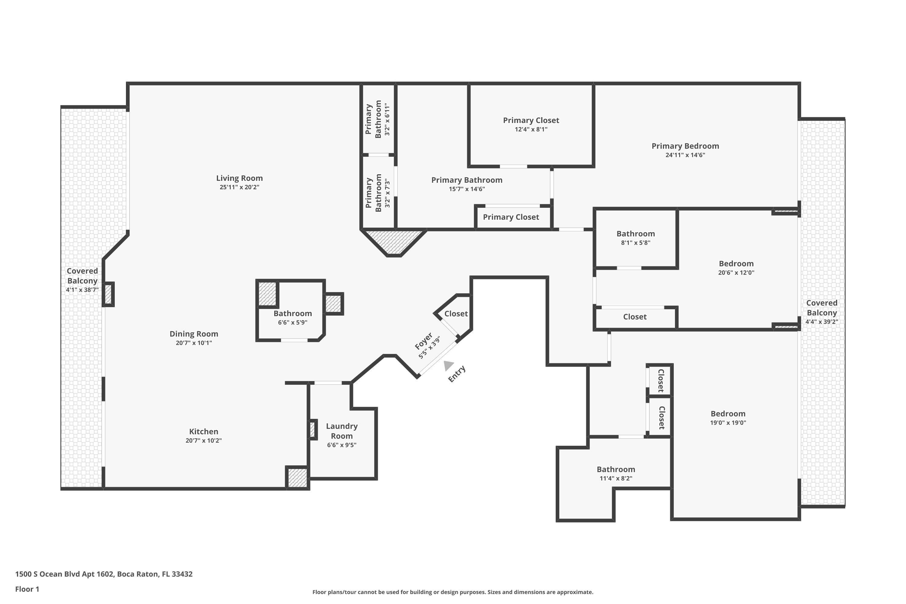 1500 S Ocean Boulevard 1602, Boca Raton Unit: 1602