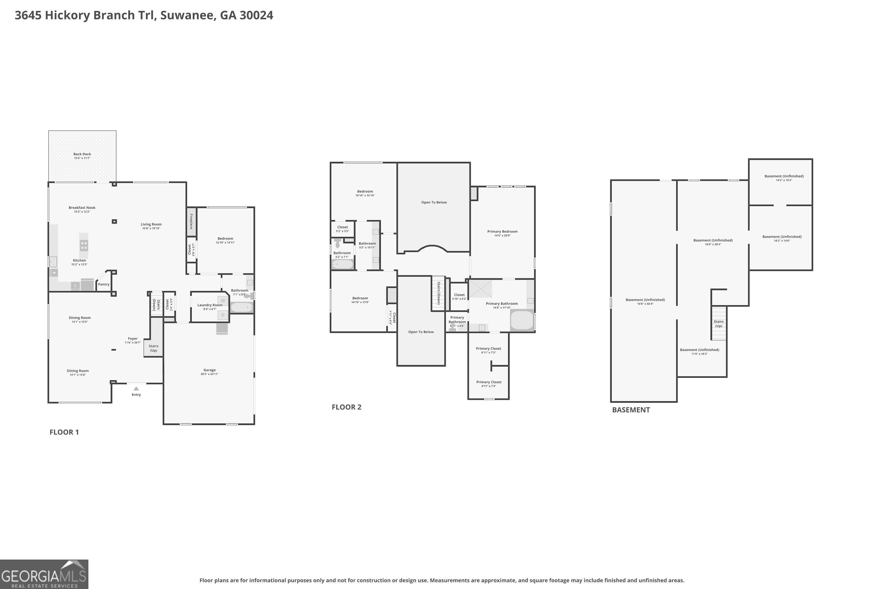 3645 Hickory Branch Trail