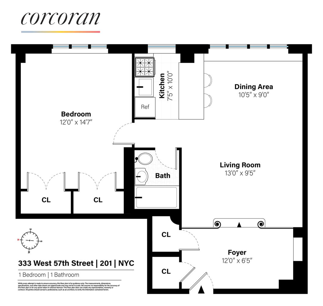 333 W 57TH Street 201