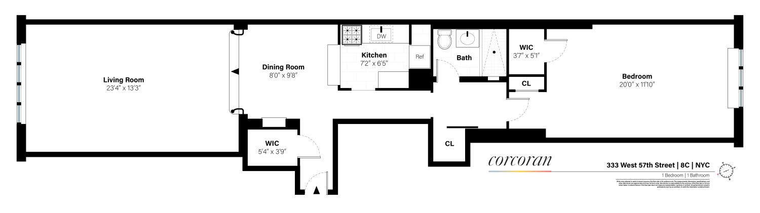 333 W 57TH Street 8C