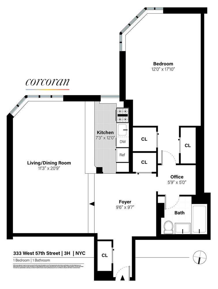 333 W 57TH Street 3H