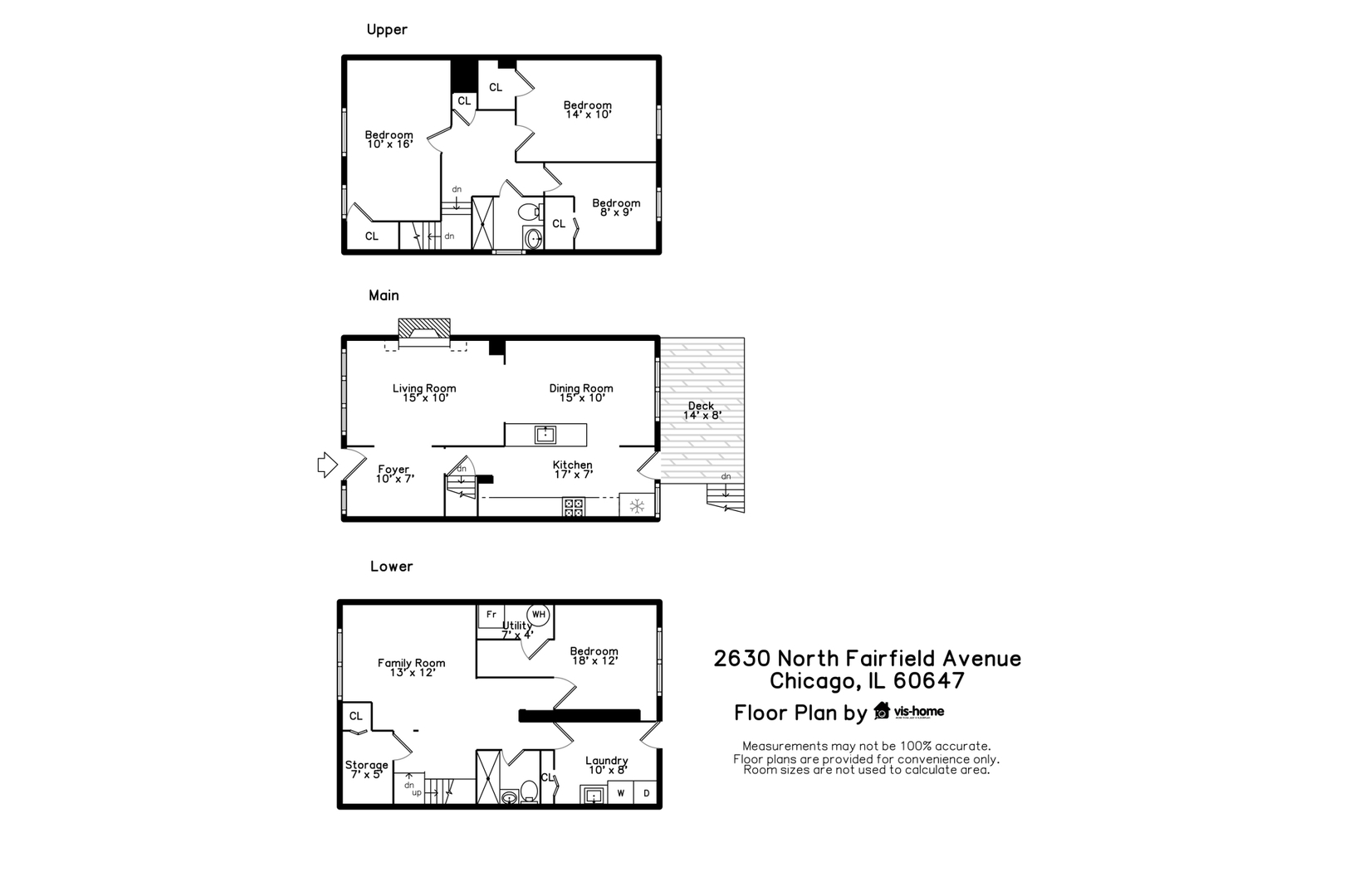 2630 N Fairfield Avenue Unit: 1F