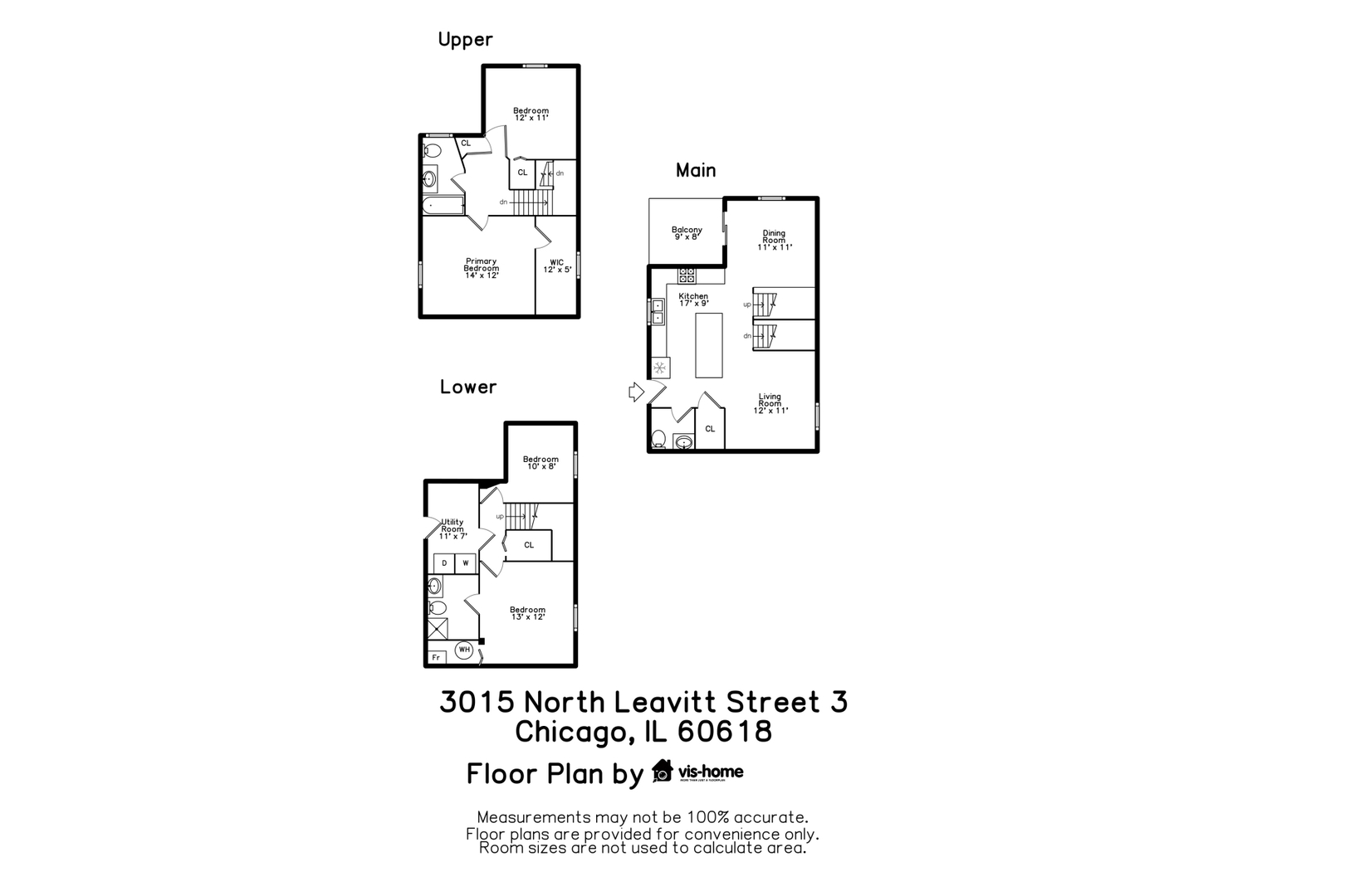 3015 N LEAVITT Street Unit: 3E