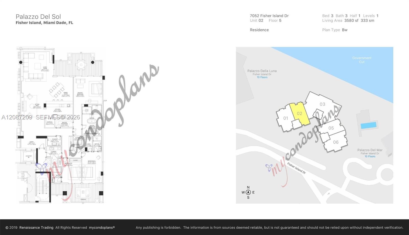 7052 Fisher Island Dr # 7052