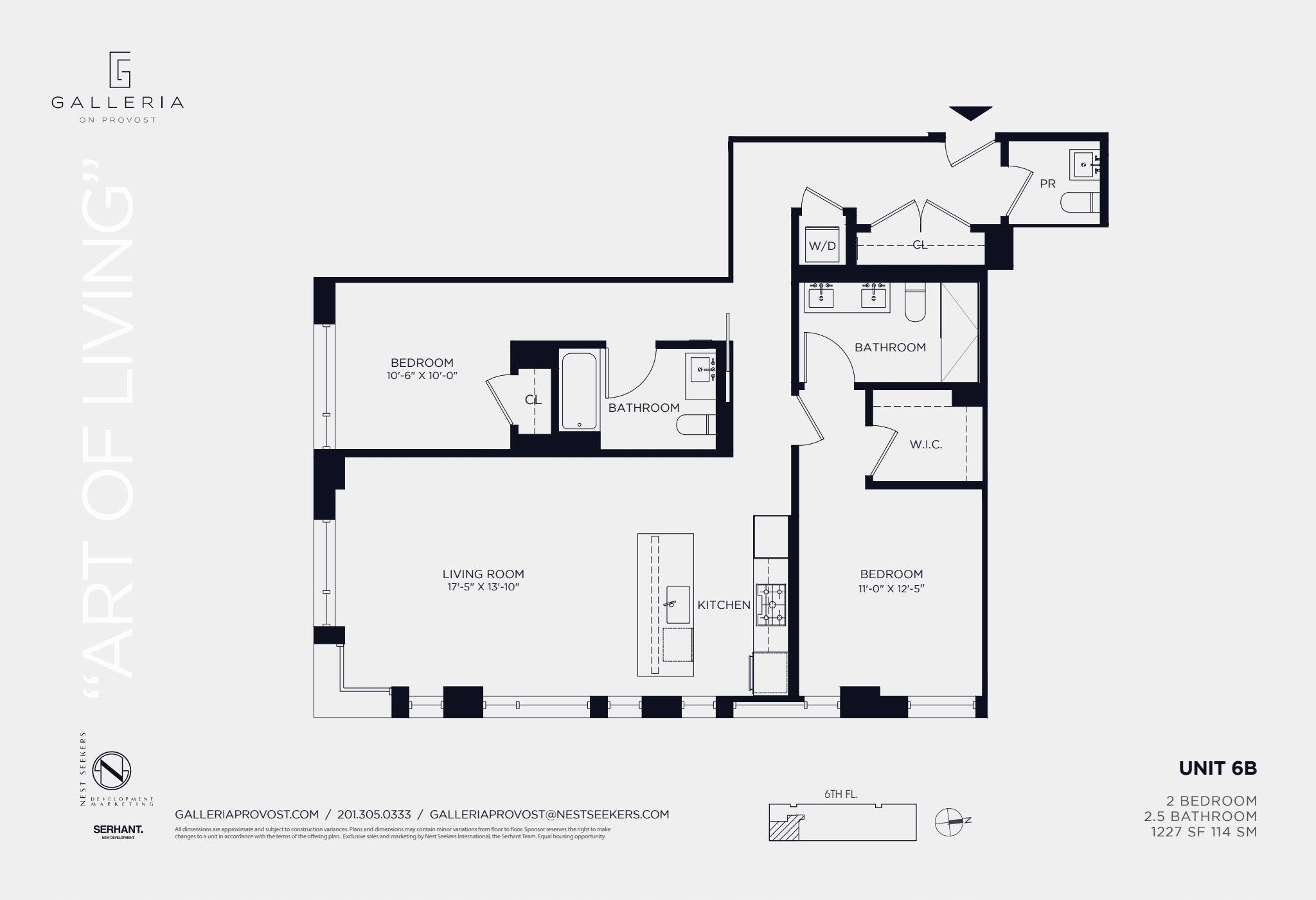 144 1ST ST Unit: 6B